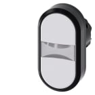 SIEMENS - SIE3SU10003AB660AA0 PULS. DOPPIO PIATTO BIANCO-BIANCO