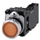 SIEMENS - SIE3SU11560AB001FA0 PULS.LUM.MET.AMBRA MOMENT 1NO+1NC LED230