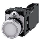 SIEMENS - SIE3SU11520AB601FA0 PULS.LUM.MOMENT MET BIA 1NO+1NC 24V VITE