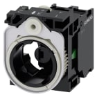 SIEMENS - SIE3SU15011AG601BA0 SUPP. FISS. CON LED BIANCO 6-24V UC-1NA
