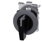 SIEMENS - SIE3SU10622EM100AA0 SEL.LUM 30MM LEVA LUNG NERO 3P RIT.DX-SX