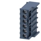 SIEMENS - SIE3RW59801TR00 SCREW CONTROL TERMINALS 2 X 6