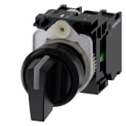 SIEMENS - SIE3SU11002BL101NA0 SELETTORE A MANOP. I-O-II, NERO