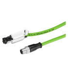 SIEMENS - SIE6XV18715TH50 IE CONNECTING CABLE M12-180/IE RJ 45 5M