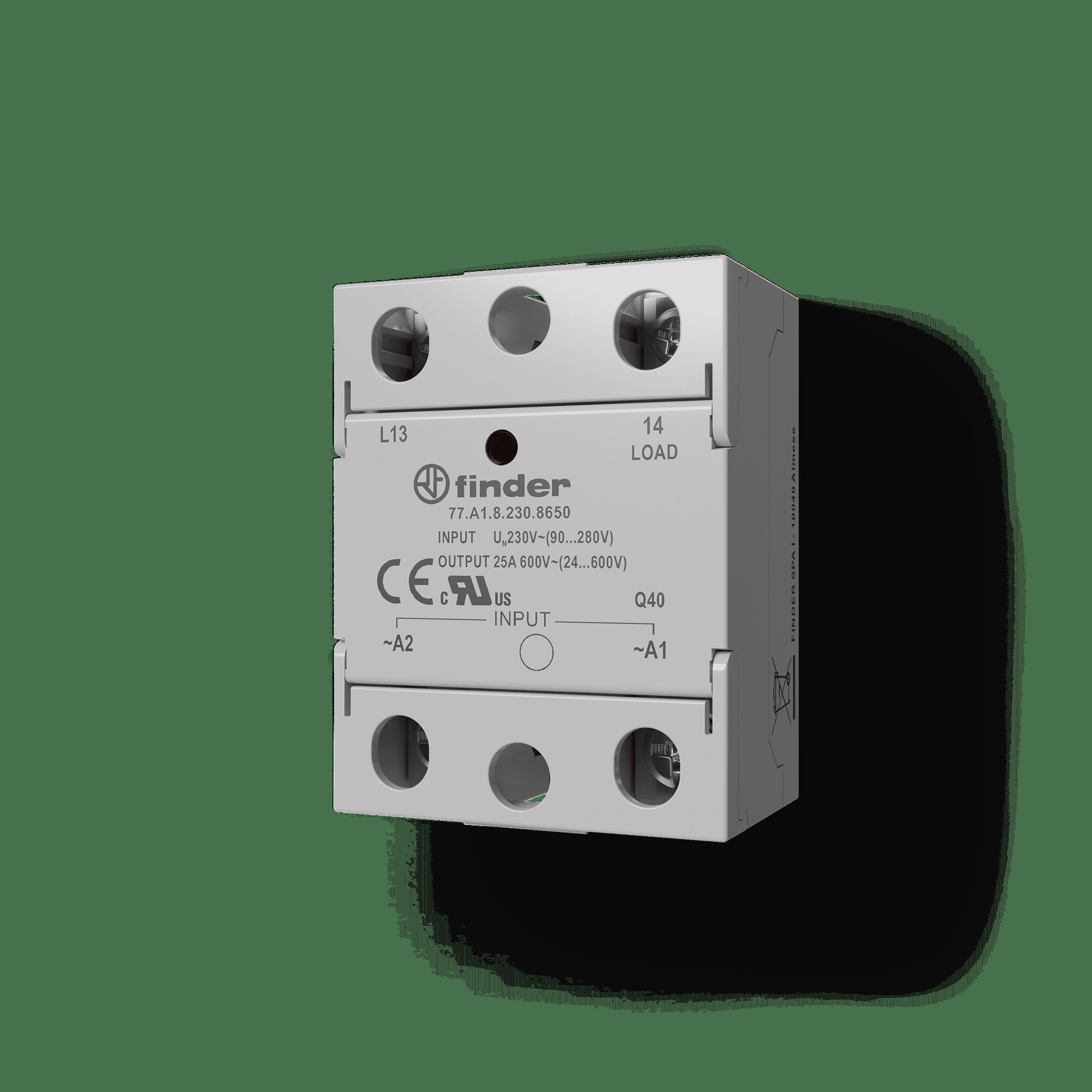 FINDER SPA - FIN77G190248650 RELE PANNELLO SSR 100A PANNELLO MONOFAS