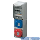 ELETTROCANALI - ETNEC6902123 QUADRO DBO 2 PR. V. IP44 2 BIV.