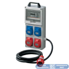 ELETTROCANALI - ETNEC6902304 QUADRO ASC 4 PR. IP44 4X2P+T