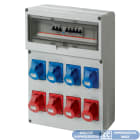 ELETTROCANALI - ETNEC6902623 QUADRO DBO 8 PRESE IP44 4X2P-2X3P-2X3P+N