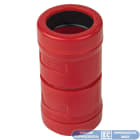 ELETTROCANALI - ETNEC71025CR RACCORDO TUBO-TUBO IP67 25 ROSSO