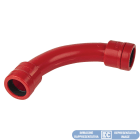 ELETTROCANALI - ETNEC73020CR RACCORDO CURVO 90 TUBO TUBO IP67 20 RO