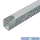 ELETTROCANALI - ETNECSH2540 CAN. ASOLTATO HF 25X40 LAMELLE 4/6/4 GRI