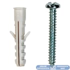 ELETTROCANALI - ETNECTC6 TASSELLI FISSA CLIPS CON VITE 6