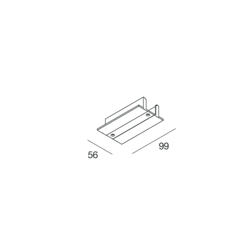 NOVALUX SRL - NOX106730.01 ALL-TRACK: COVER CONNETTORE MIDDLE BIA