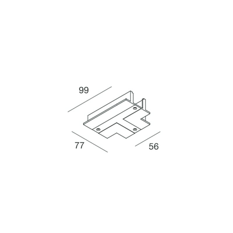NOVALUX SRL - NOX106732.01 ALL-TRACK: COVER CONNETTORE T BIA