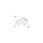NOVALUX SRL - NOX106732.01 ALL-TRACK: COVER CONNETTORE T BIA