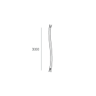 NOVALUX SRL - NOX109002.02 CAVO ALIMENTAZIONE L=3000 4X0.5 NERO