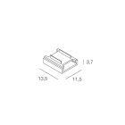 NOVALUX SRL - NOX100967.99 STRIP LED: CONNET.2STRIP 238/240LED 10PZ