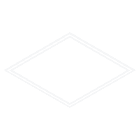 NOVALUX SRL - NOX104711.01 FRAME: TL 600X600 35W 3K C/AL DALI/PUSH