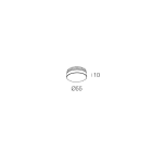 NOVALUX SRL - NOX112904.99 DIFFUSORE D.55 OPALE X SPOT OS