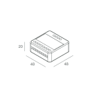 NOVALUX SRL - NOX105919.99 GS: MODULO DIMM. 24-48V 3CH RGB WIFI