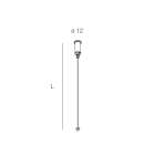 NOVALUX SRL - NOX1086A1.99 HERO: SOSP.L3000 1PZ TESTA W.G.ALTO