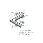 NOVALUX SRL - NOX103328.01 P-30: ANGOLO L INCASSO BIANCO