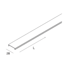 NOVALUX SRL - NOX105423.99 PROFILED: MACRO SCHERMO OPALE L=6000
