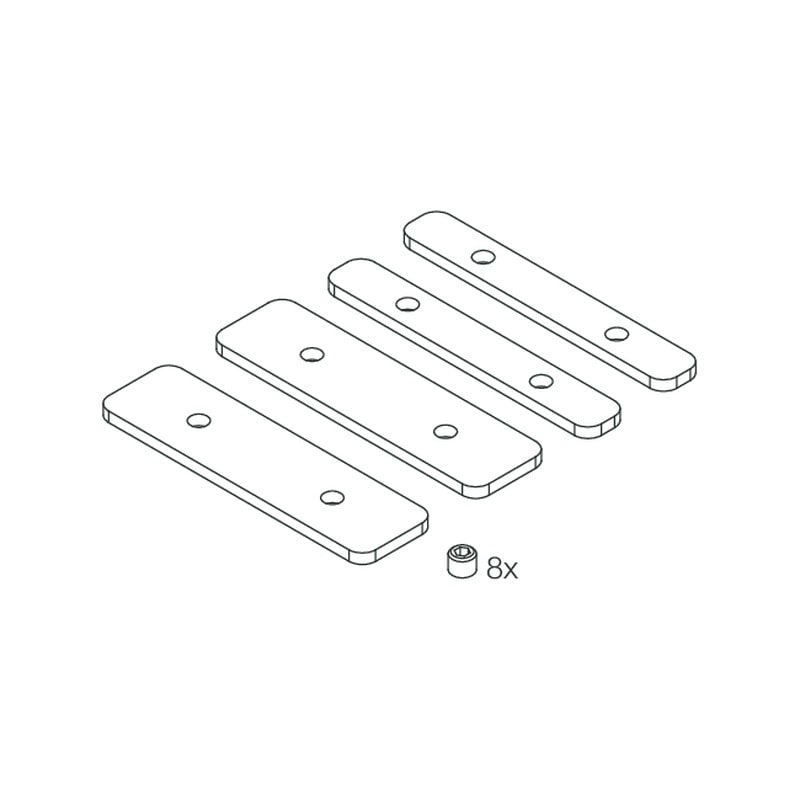 NOVALUX SRL - NOX111429.99 RECTA: KIT GIUNZIONE STRIP