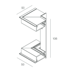 NOVALUX SRL - NOX111426.02 RECTA: STRIP ANG.I 50X50 NE