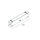 NOVALUX SRL - NOX1018D5.99 V-180: STAFFA PARETE ANG.180 L.350MM