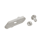 NVENT HOFFMAN - HOFCTSLCHSS Kit di bulloneria per fermi CleanTray inclinato, 2,50x2,50, spazzolato, SS304