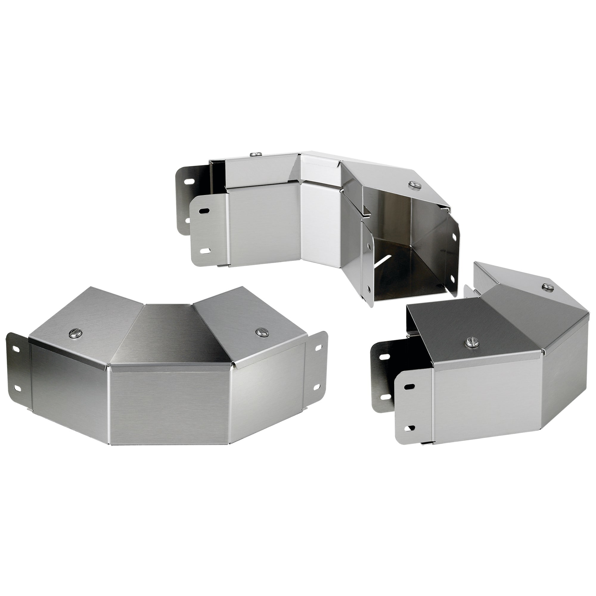 NVENT HOFFMAN - HOFCTS66EFCO90SS Gomito a 90 gradi CT con profilo sup. incl. all'esterno con ling., 6,00x6,00, spazzolato, SS304