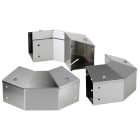 NVENT HOFFMAN - HOFCTS66EFCONT90SS Gomito a 90 gradi CT con profilo sup. incl. all'esterno no ling., 6,00x6,00, spazzolato, SS304