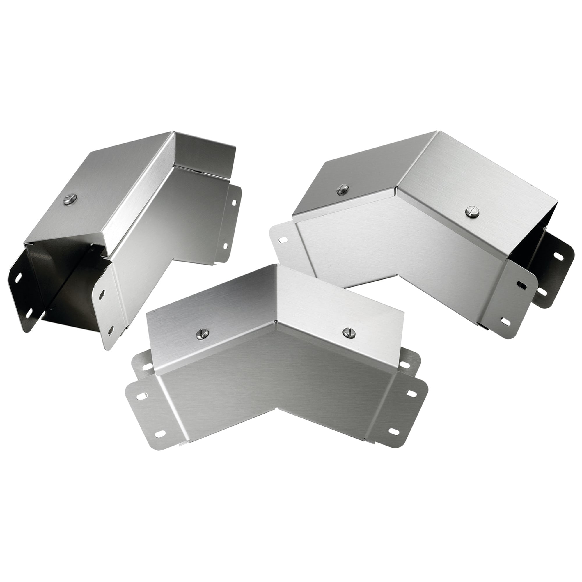 NVENT HOFFMAN - HOFCTS44EOC45SS Gomito a 45 gradi Clean Tray con profilo esterno inclinato, 4,00x4,00, spazzolato, SS304