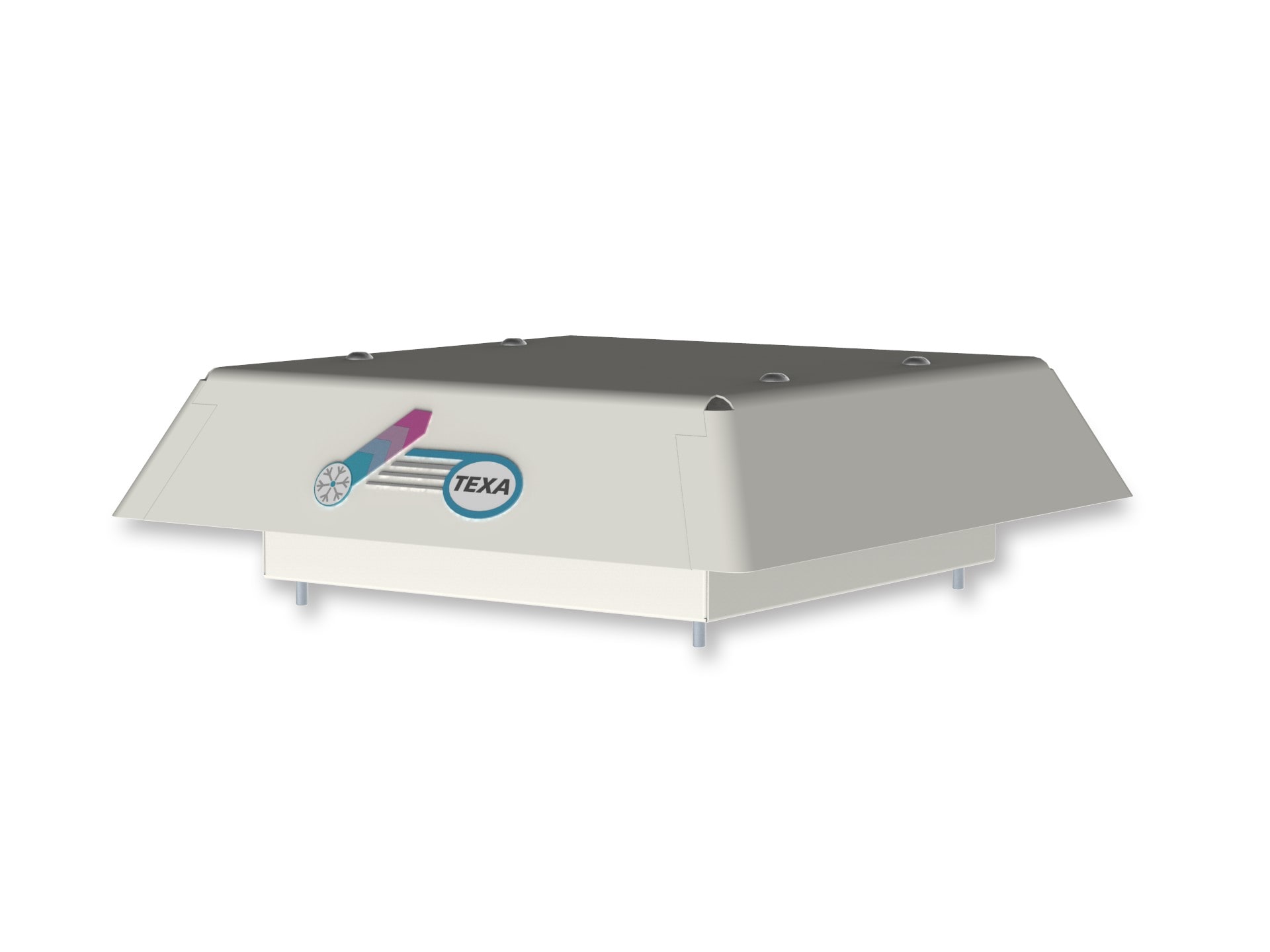 TEXA INDUSTRIES SRL - PVRDLK22BX0B Torrino di ventilazione 1050 - 1085 m³/h, 230 V, IP44