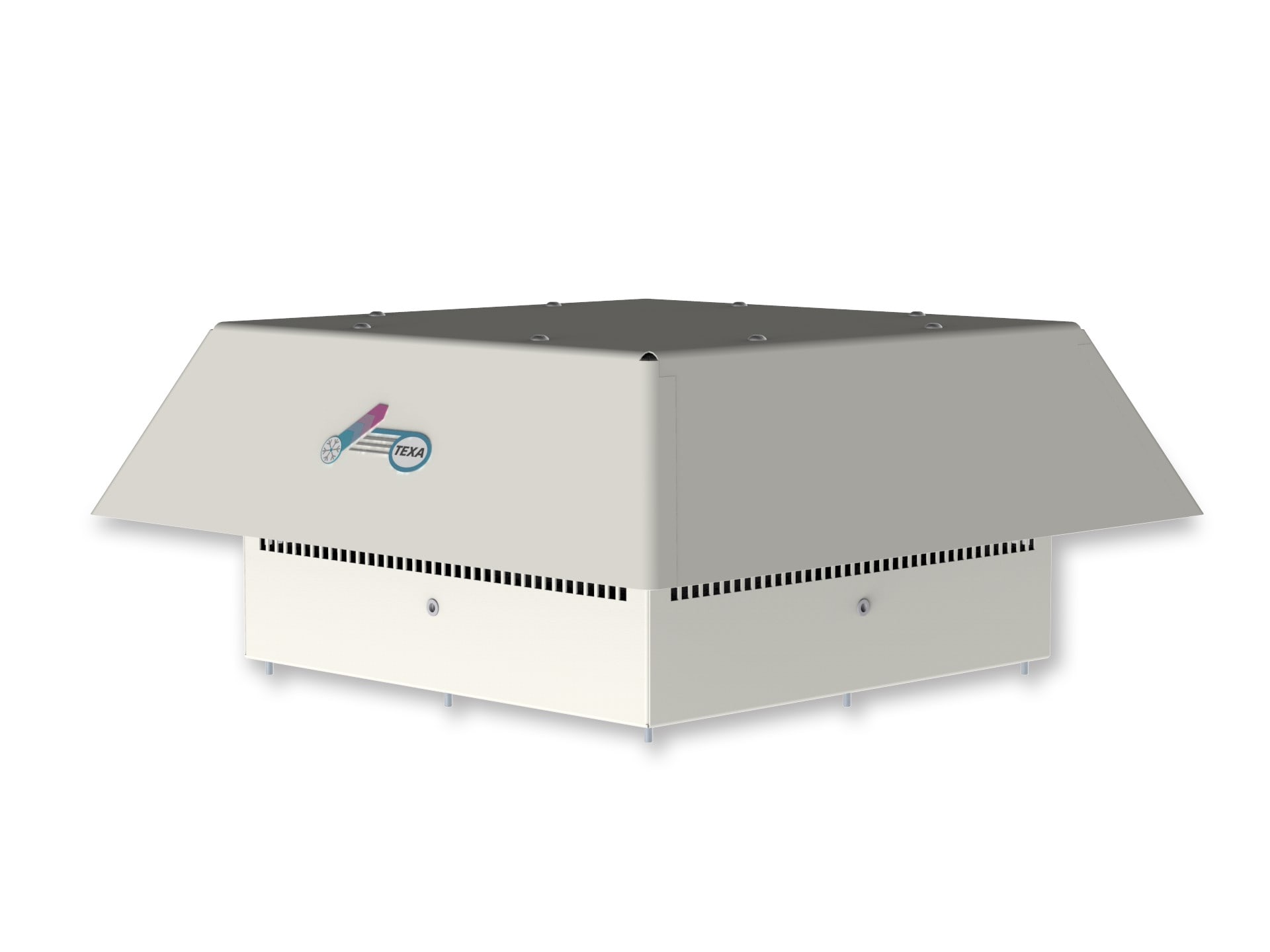 TEXA INDUSTRIES SRL - PVRDLK42BX0B Torrino di ventilazione 2300 - 2530 m³/h, 230 V, IP44