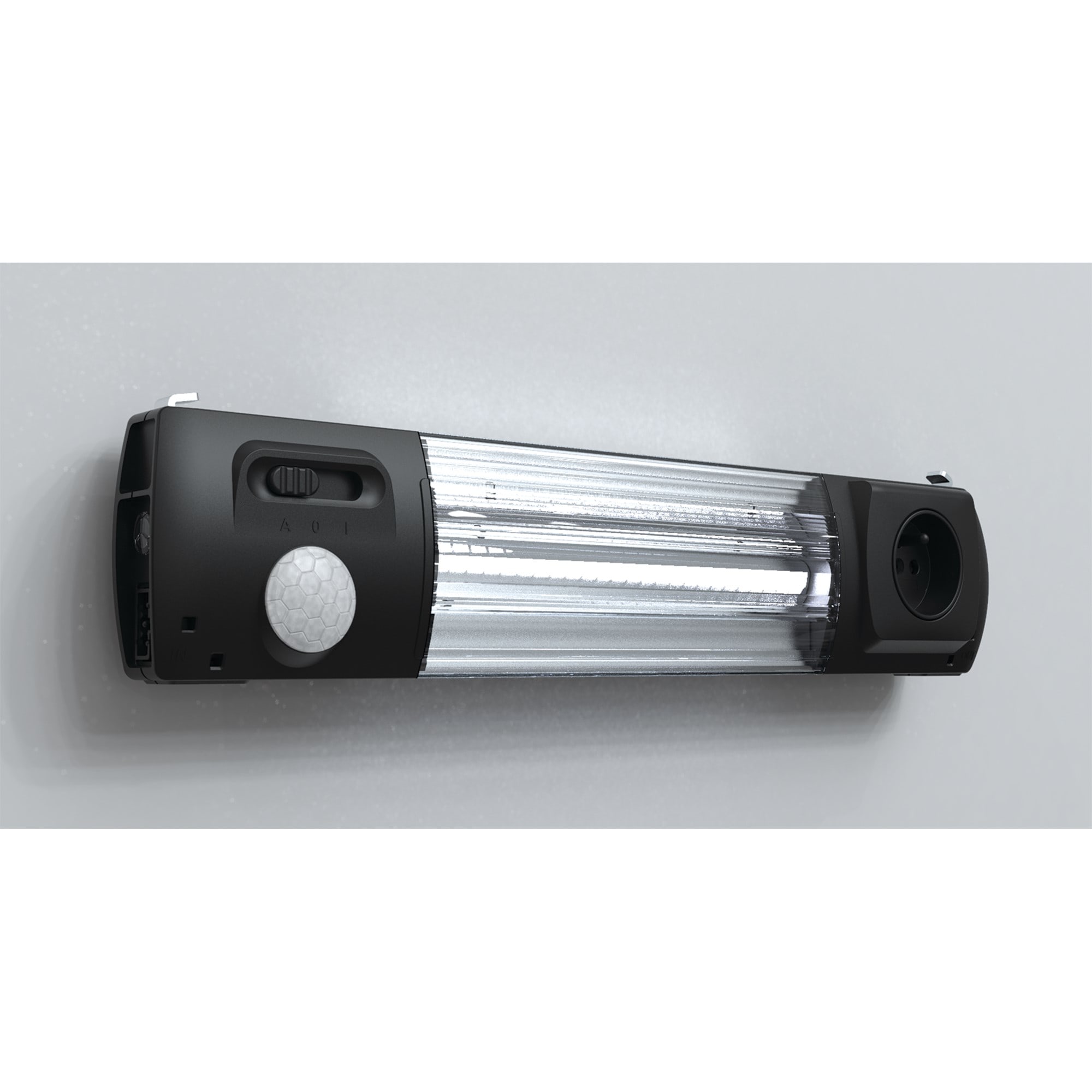 NVENT HOFFMAN - HOFEL1200MS-BF Luce 1200lm Mov.+presa corr.