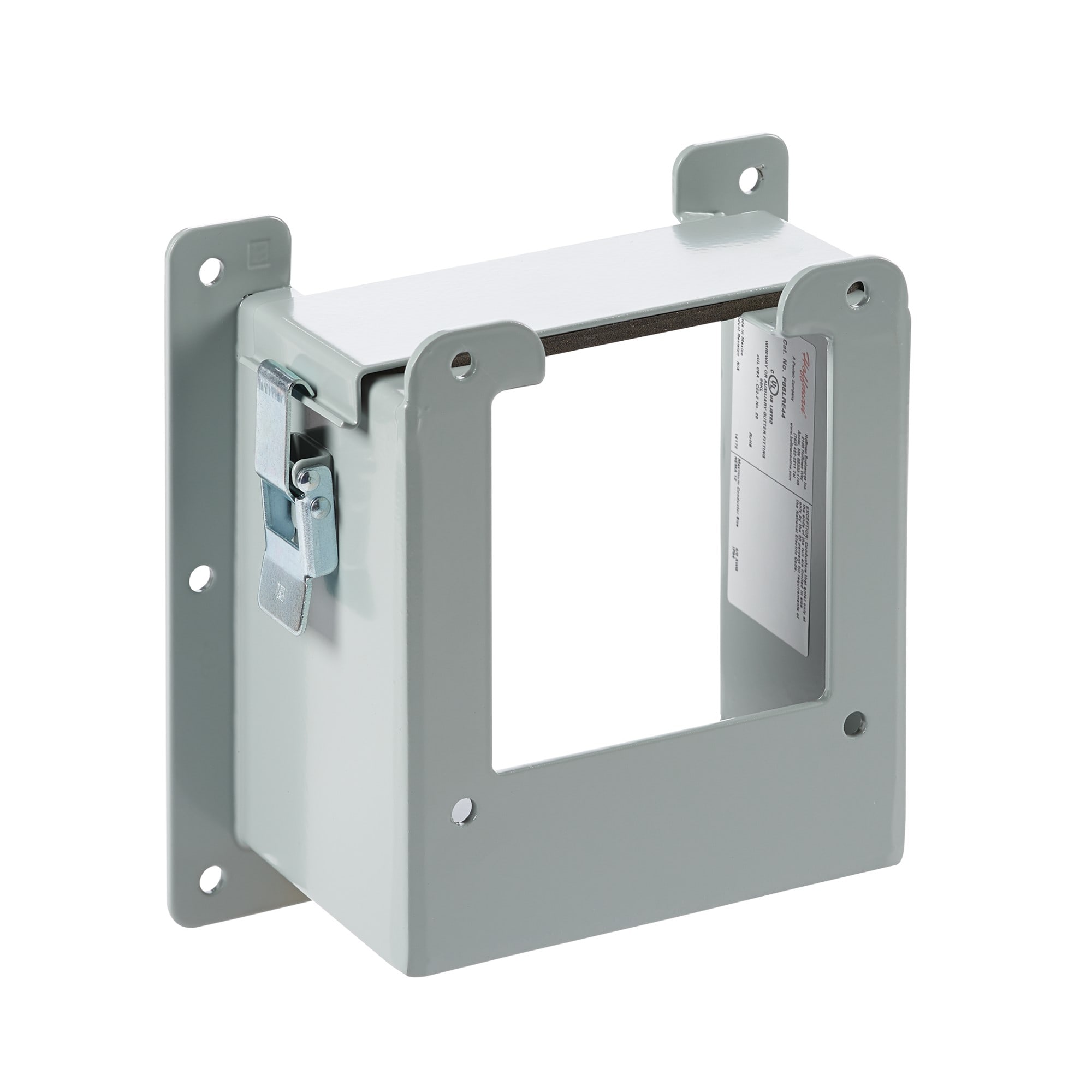 NVENT HOFFMAN - HOFF66LRE44 Riduttore con profilo incernierato a innesto, da 6x6 a 4x4, grigio, acciaio