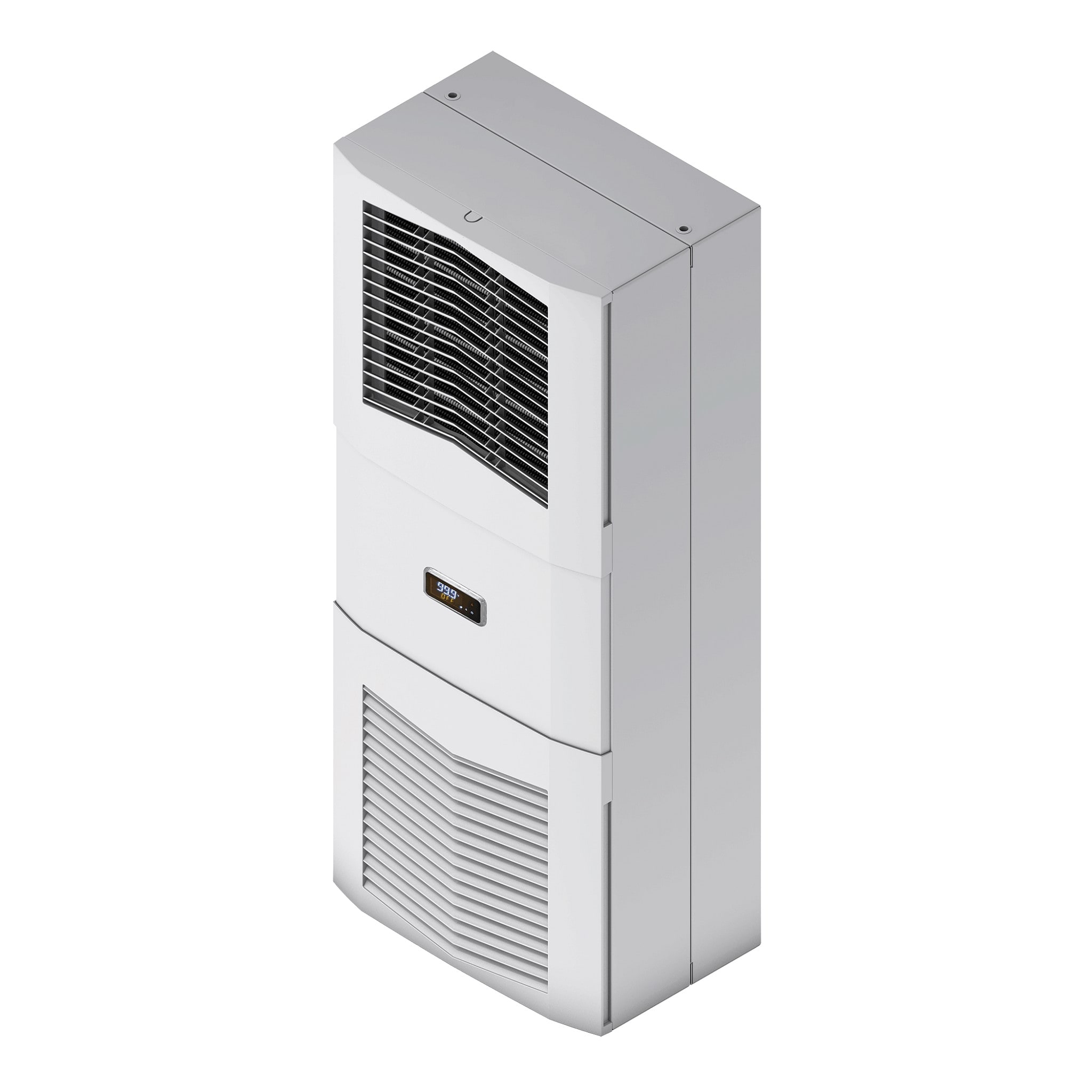 NVENT HOFFMAN - HOFS060516G031 SpectraCool Slim Fit per interni S06, 500 W 115 V C, grigio chiaro, acciaio