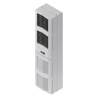 NVENT HOFFMAN - HOFS101546G031 SpectraCool Slim Fit per interni S10, 1500 W 460 V C, grigio chiaro, acciaio