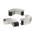NVENT HOFFMAN - HOFCTS44EFC90SS Gomito a 90 gradi Clean Tray con profilo sup. incl. all'interno 4,00x4,00, spazzolato, SS304