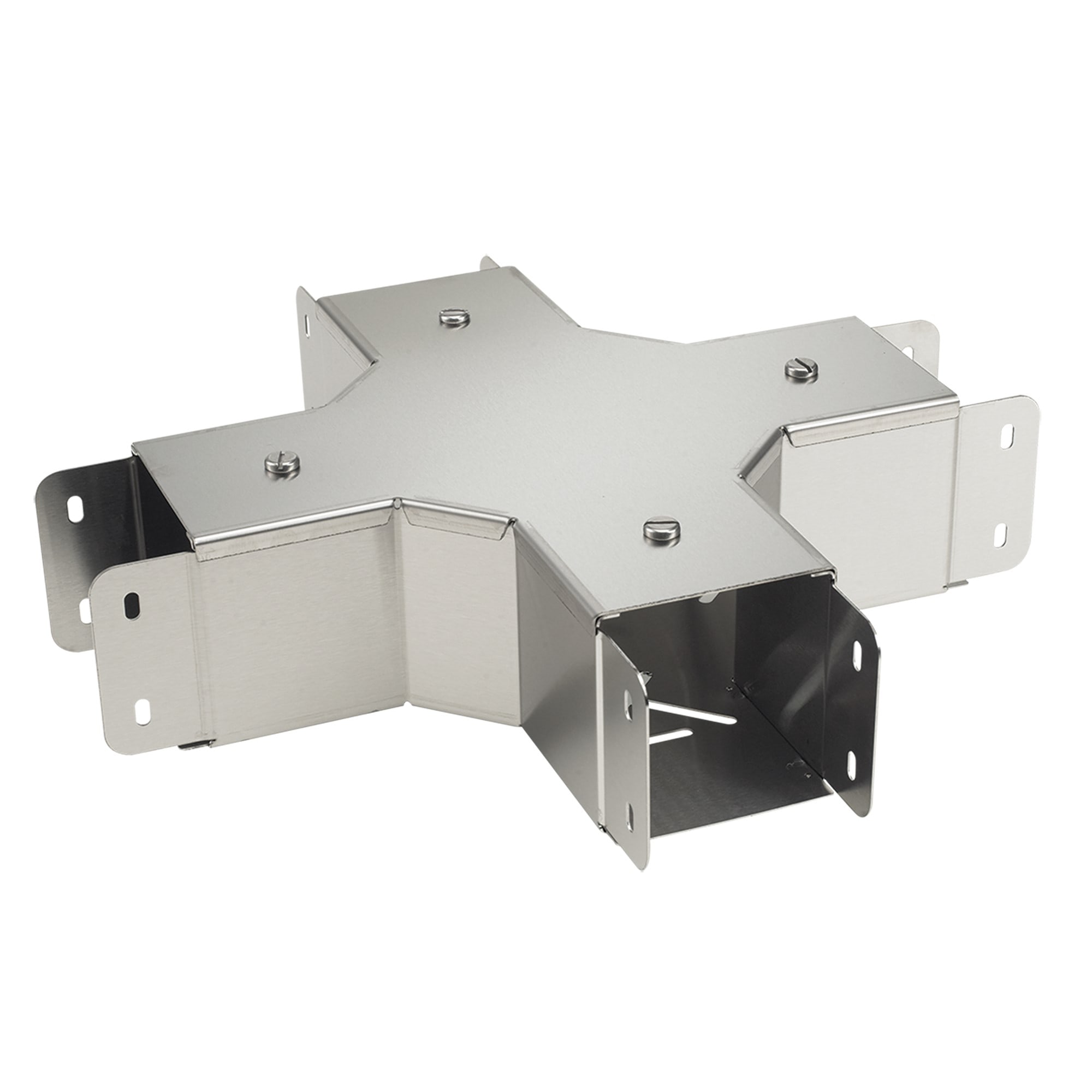 NVENT HOFFMAN - HOFCTS66PCSS Raccordo trasversale Clean Tray con profilo sup. inclinato perf., 6,00x6,00, spazzolato, SS304