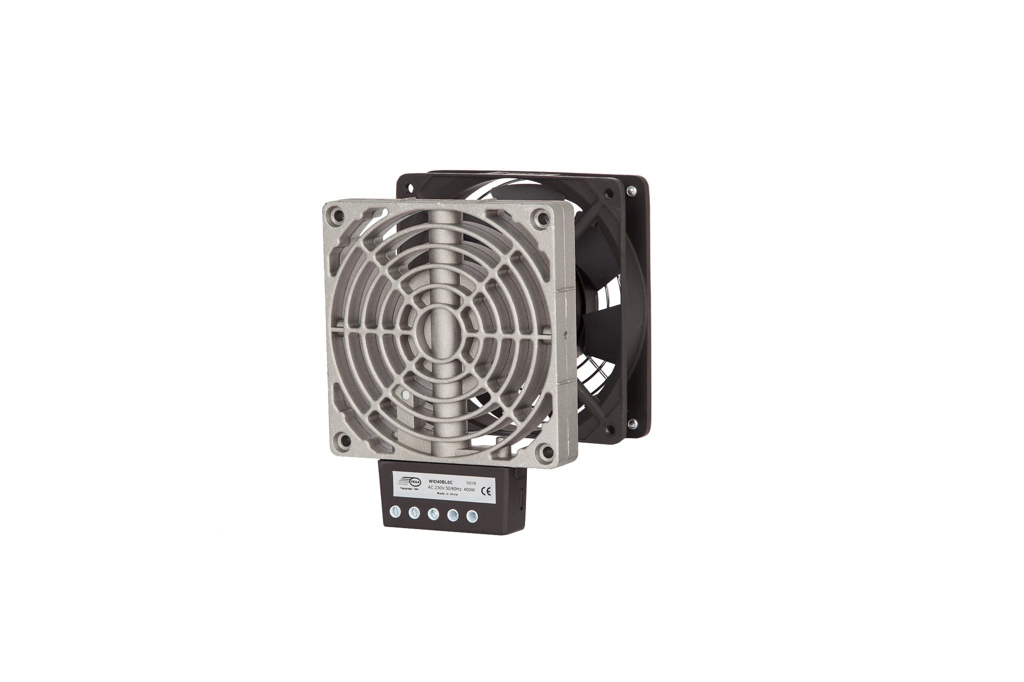 TEXA INDUSTRIES SRL - PVRWID15BL0C Riscaldatori anticondensa ventilati 150W, portata aria 35 m³/h, 230V, 50/60 HZ