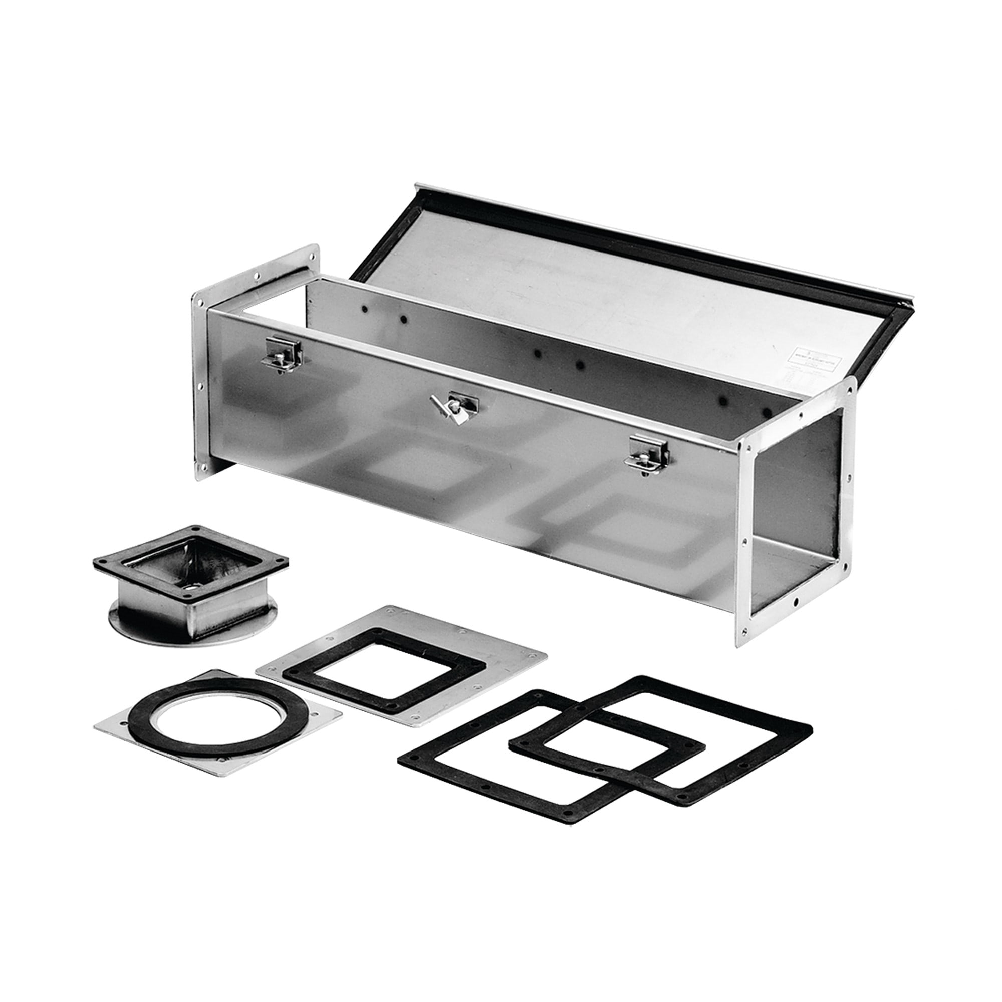 NVENT HOFFMAN - HOFF66W36SS Sezione dritta da 36", F22: Inossidabile passante 4X WW