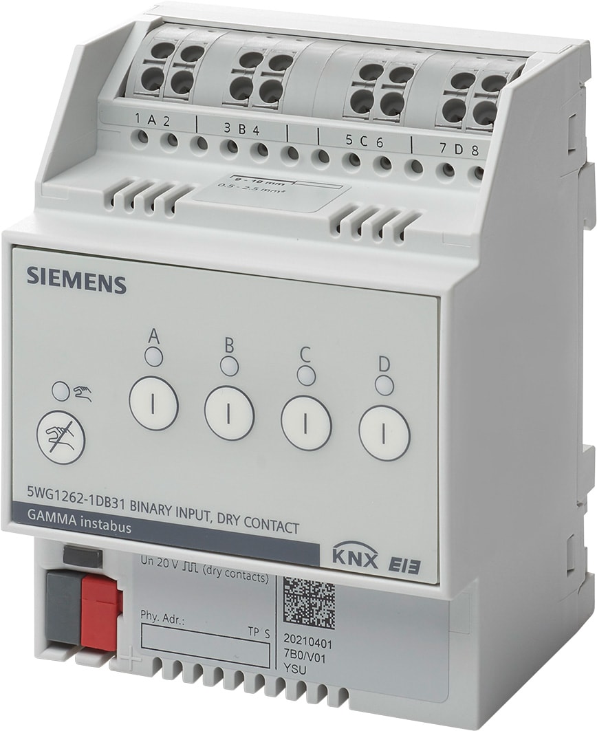 SONEPAR AUSTRIA - S.A5WG12621DB31 KNX Binareingang 4-fach mit potentialfre