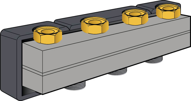 REHAU SPA - RE413297661001 SET RACC.GIR.1.1/2 FX1F