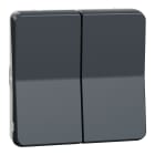 SCHNEIDER ELECTRIC - SNRMUR35326 MUREVA DOPPIO PULSANTE