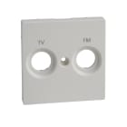 SCHNEIDER ELECTRIC - SNRMTN299919 PLACCA CEN. FM+TV BIANCO POL SYSM