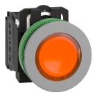 SCHNEIDER ELECTRIC - SNRXB5FW35G5C0 PULS. LUM.ARANC.120V NO+NC A FILO GRIGIO
