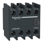 SCHNEIDER ELECTRIC - SNRLADN40R CONT.AUX 4NO FRONT AMB.GRAVOSI